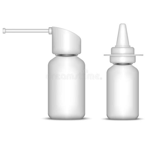 3d White Nasal Spray Stock Illustrations 231 3d White Nasal Spray