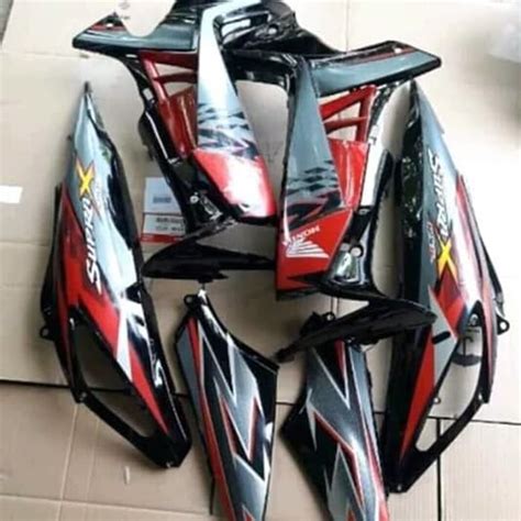 Jual Cover Body Dan Sayap Supra X 125 Fi Batman Kota Depok