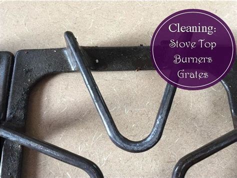 How To Clean Burner Grates On A Gas Stove Lemons Lavender Laundry