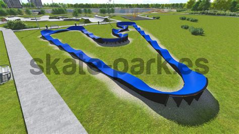 Pumptrack modular PC6 Construcción y proyección de skatepark