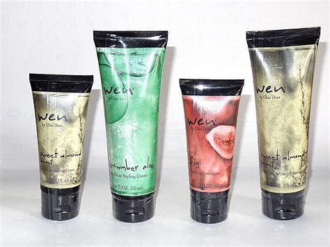 WEN BY CHAZ DEAN Anti Frizz Styling Cream 4 Piece EBay