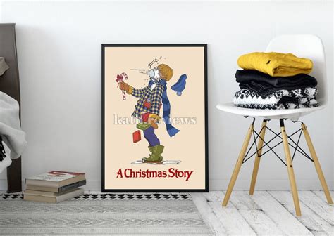 A Christmas Story Printable Movie Poster Download 1980's Art Print Film ...