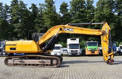 JCB JS260NC Raupenbagger SWE Klima Monoblockausleger For Sale Crawler