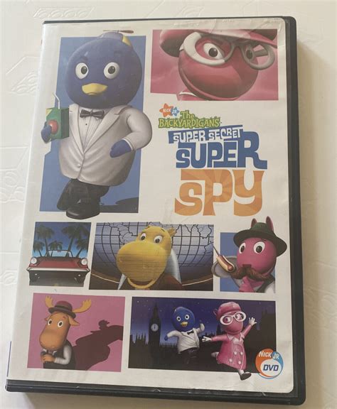 Backyardigans Super Secret Super Spy DVD 2007 Checkpoint