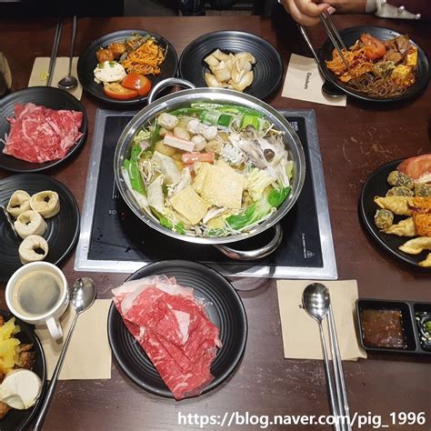 청량리역맛집 소고기무한리필과 샐러드바 로운샤브샤브 청량리점 네이버 블로그