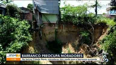 JAM 1ª edição Moradores do bairro Cidade Nova ficam preocupados a