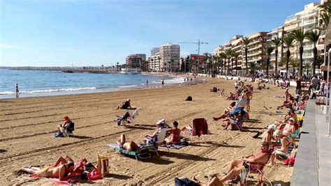 Playa Del Cura Torrevieja Youtube