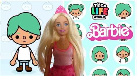 Creando A Barbie En Toca Boca 👱‍♀️💝💖💗💓💞💕💟 Making Barbie In Toca Life