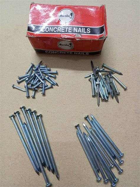 Paku Tembok Beton Concrete Nails Inch Merk Marabu Asli