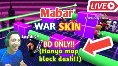 Live Stumble Guys Mabar War Skin Map Bd Only Stumbleguyslive