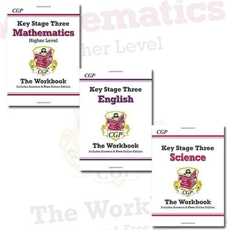 Ks3 Workbook With Answers And Online Edition 3 Books Bundle Collection Ks3 Maths Workbook Ks3