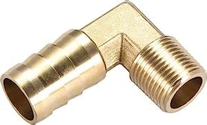 M Meterxity Brass Hose Barb Fittings Degree Elbow Brass Mm