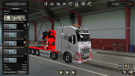 Skin Pack Volvo Fh Convoi Exeptionnel Service Ets