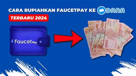 Cara Tarik Saldo FaucetPay Ke DANA Terbaru 2024 YouTube