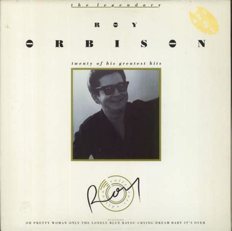 Roy Orbison The Legendary Roy Orbison Collectors Edition Uk Vinyl Lp