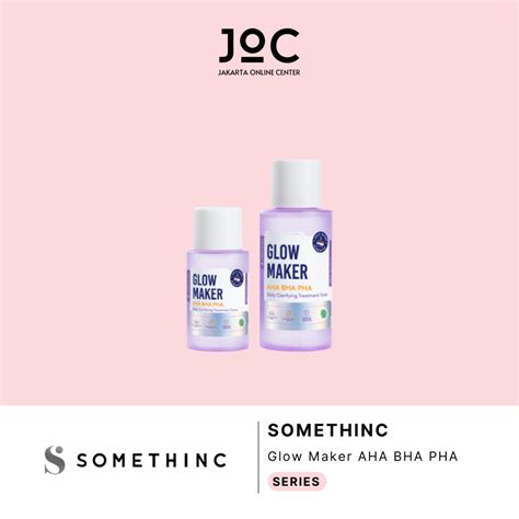 Jual SOMETHINC Glow Maker AHA BHA PHA Clarifying Treatment Toner