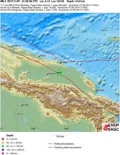 Cutremur Puternic Cu Magnitudinea De 6 5 Grade In Papua Noua Guinee