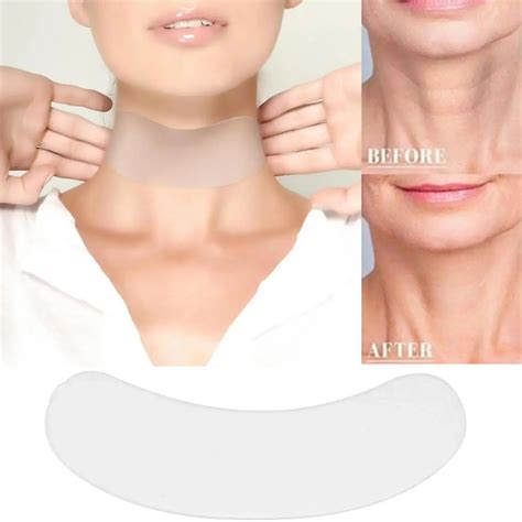 Silicone Anti Wrinkle Neck Sticker Reusable Silicone Patches Anti Rimpel Pads Wrinkle Removal