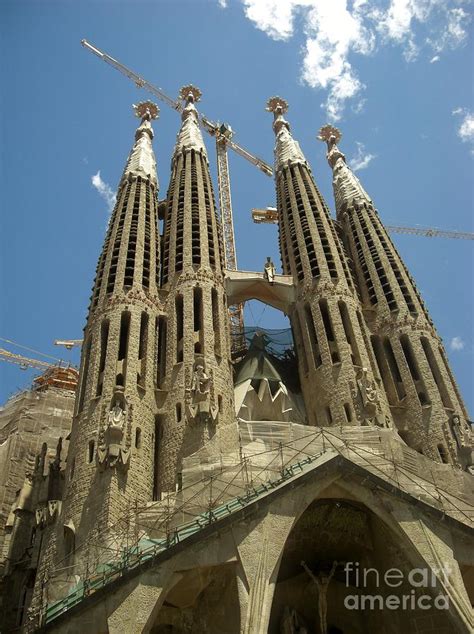 La Sagrada Familia Painting By Daniela Hallgren Fine Art America