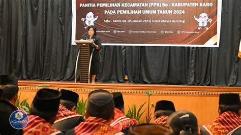 Pengambilan Sumpah Janji Panitia Pemilihan Kecamatan Ppk Se Kabupaten