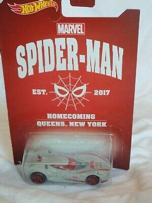 Hot Wheels Marvel Spider Man Scoopa Di Fuego Homecoming Queens NY