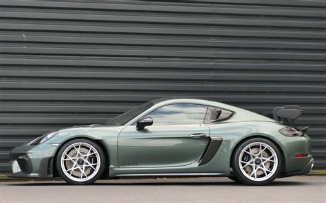 Malachite Green Metallic Porsche Cayman GT4 RS 718 Carpaints Co