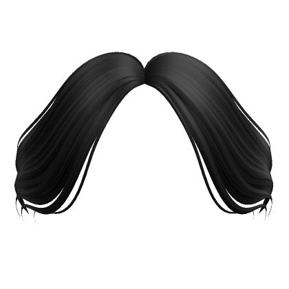 Curtain Bangs In Black S Code Price Rblxtrade