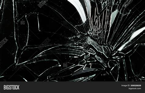 Detail Shattered Glass Image And Photo Free Trial Bigstock