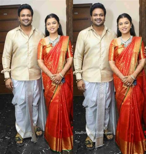 Manchu Manoj And Mounika Reddy At Tirumala South India Fashion