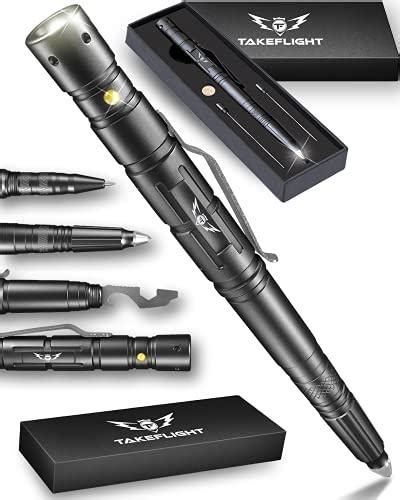 Takeflight Tactical Pen Survival Gear Aircraft Grade Aluminum Led