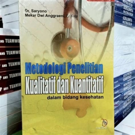 Jual Metodologi Penelitian Kualitatif Dan Kuantitatif Saryono Buku