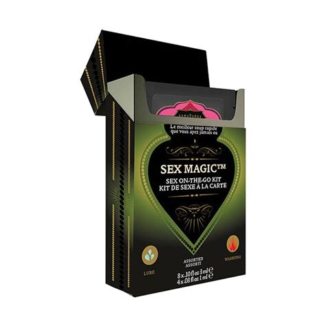 Kama Sutra Sex Magic Sex On The Go Assorted Travel Lubricant And