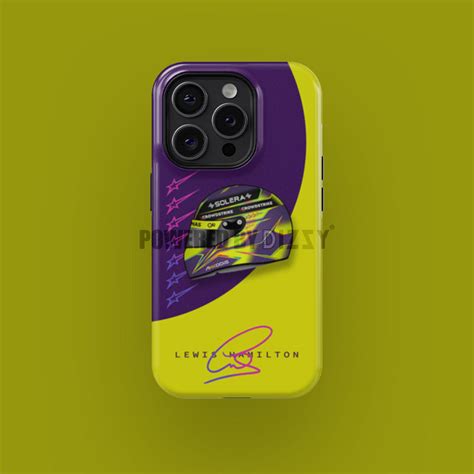 Lewis Hamilton 2024 Lh44 Helmet Phone Case Dizzy Case