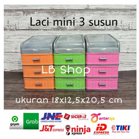 Jual Laci Plastik Susun Mini Rak Mini Plastik Susun Serbaguna