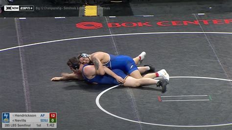 Hwt Wyatt Hendrickson Air Force Vs Aj Nevills South Dakota State