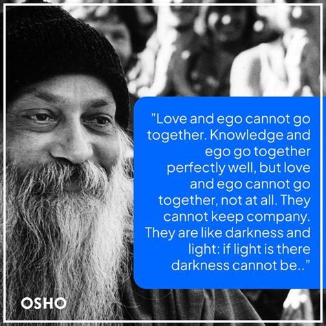 OSHO International on Instagram: "Love and Ego Cannot Go Together "Love ...