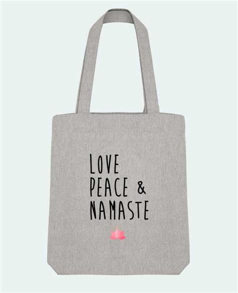 Camiseta Essential Para Ella Stella Jazzer Love Peace Namaste Cadeau