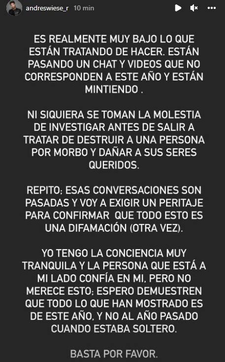 Andrés Wiese Grita Su Amor Por Janick Maceta Y Ella Le Contesta Con
