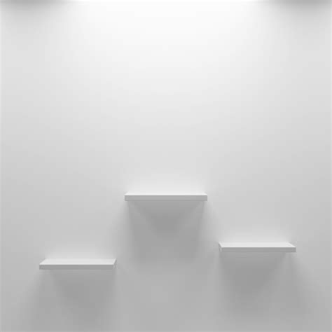 Premium Photo White Podium In Wall Product Display 3d Minimalist