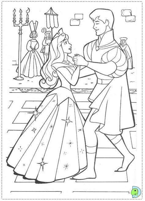 Sleeping Beauty Coloring Page Aurora Coloring Page