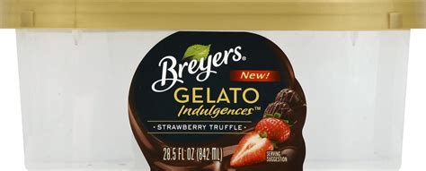 Breyer S Breyers Gelato Indulgences Strawberry Truffle Oz Oz