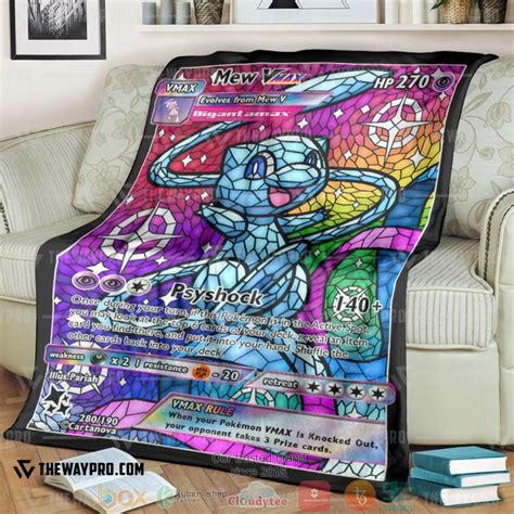 Pokemon Mewtwo Evolutions Blanket Hot Sale