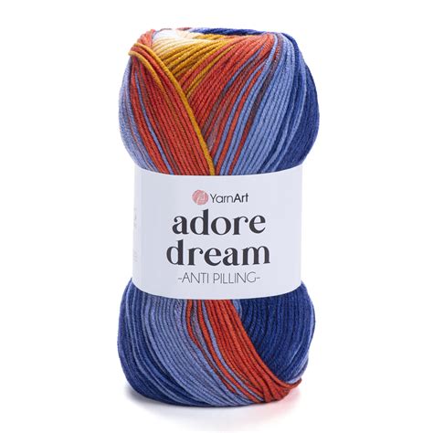 Yarnart Adore Dream Knitting Yarn Variegated 1065