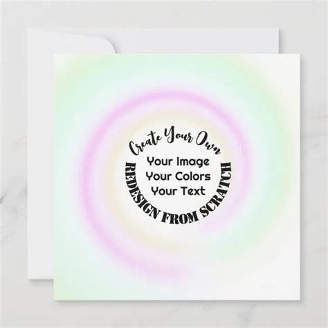 Create Your Own Custom Invitation Zazzle