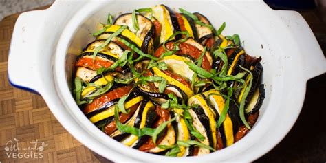 French Vegetable Tian With Summer Squash We Want Veggies