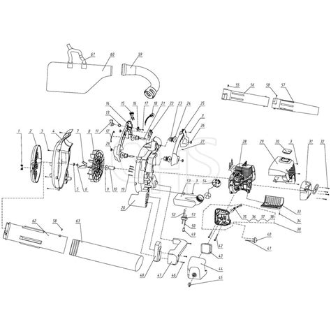 Mcculloch Gbv Vx Tube Parts Diagram Ghs