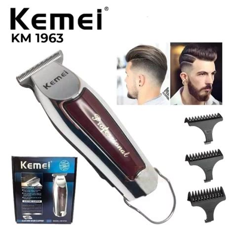 Jual Kemei KM 9163 Model Wireless Alat Cukur Rambut Hair Clipper