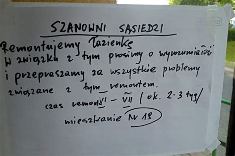 Letnie remonty mieszkań Dla sąsiadów to czas udręki