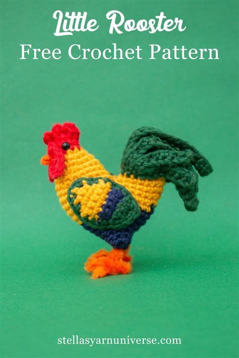 Amigurumi Rooster Free Crochet Pattern Artofit