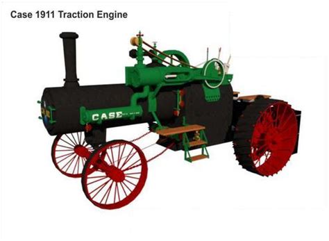 Case 1911 Traction Engine 3D Model 44497 Model COPY Default